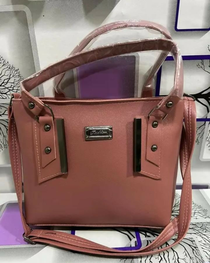 Elegant Pink Women's Handbag