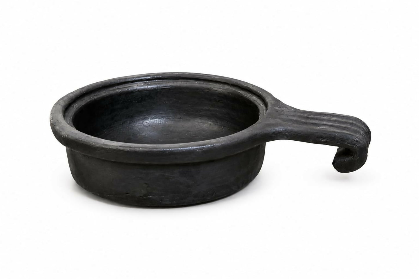 paal chatti 1 litre Black Terracotta Paal Chatti | Traditional Clay Milk Pot | Handmade Earthen Cookware | 100% Natural & Toxin Free