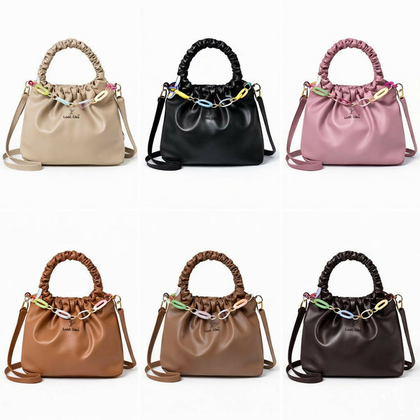 Premium Ruched Handle Women’s Handbag