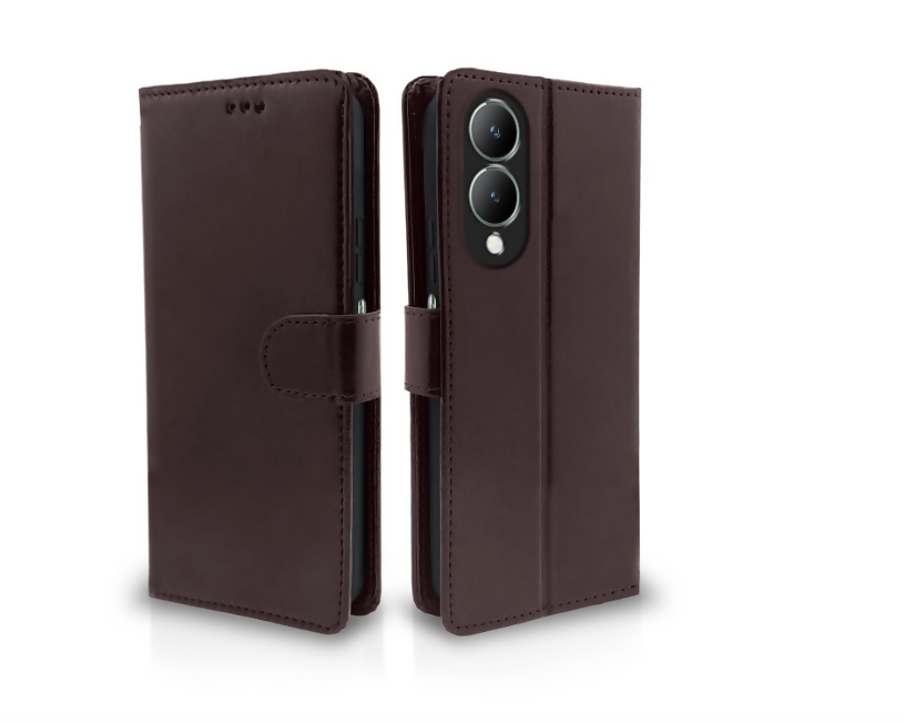 Vivo Y17s / Y28 Flip Cover – Full Protection, Slim Design, Modern Finish