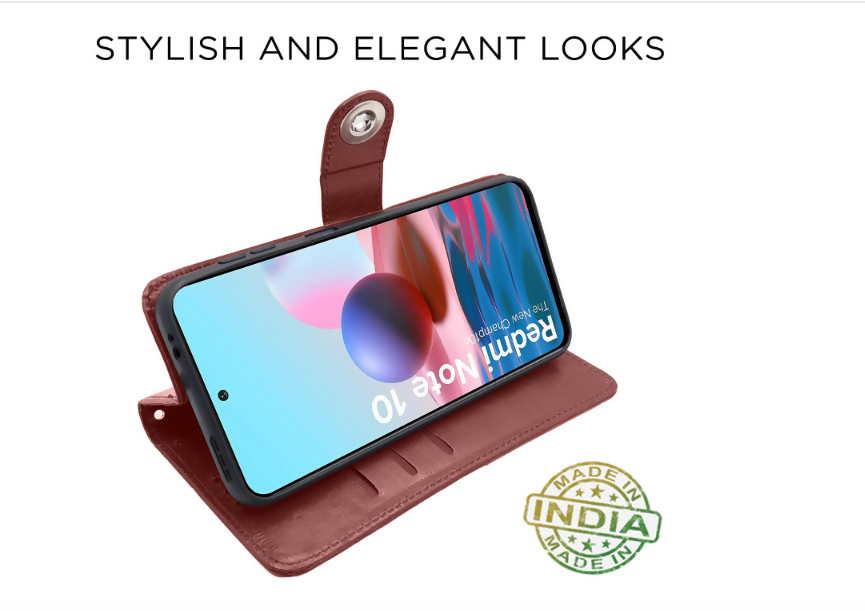 Redmi Note 10 Designer Flip Back Case – Durable, Lightweight & Stylish