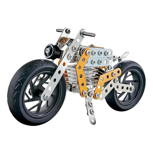 Metal DIY Bike Building Blocks for Children