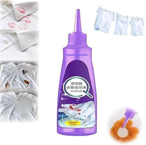 Active Enzyme Clothing Stain Removal Agent, Stain Remover, Clothing Stain Remover (Pack of 1)