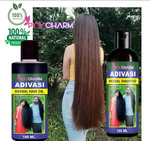 1. Adivasi Herbal Hair oil and Adivasi Herbal Hair Shampoo combo