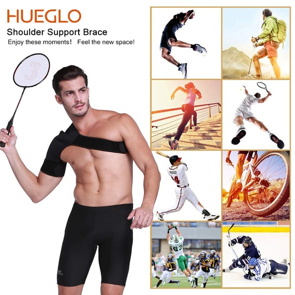 Adjustable Neoprene Torn Rotator Cuff Shoulder Stabilizer Support for Injury Prevention