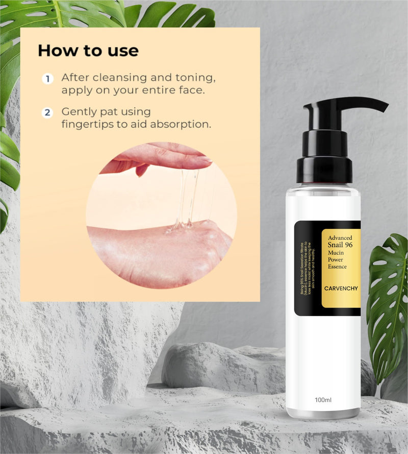 Advanced Snail 96 Mucin Power Essence ( Pack Of 2 )