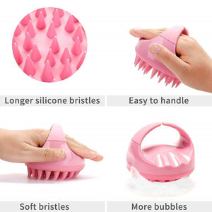 1. Hair Scalp Massage Shampoo Brush with Soft Silicone Bristles