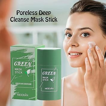 Green tea mask oil control cleansing Stick