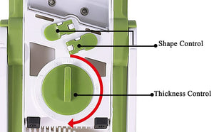 1. All-in-One Multi-Purpose Mandoline Slicer, Chopper, Dicer for Kitchen