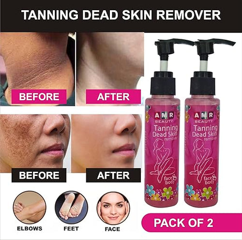 AMR Beauty Tanning Dead Skin Remover Vitamin E(Pack of 2)