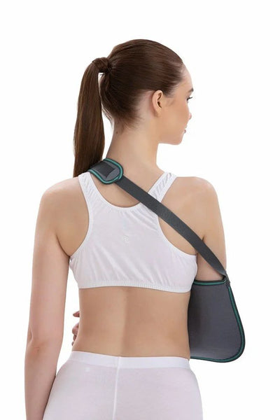 Arm Sling Pouch Support (S/M/L) – Adjustable Arm Sling for Injury, Fracture & Post-Surgery Recovery
