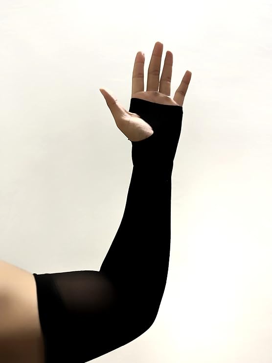 Arm Sleeves with Fingerhole Hand Gloves Protection from Sun for Men & Women