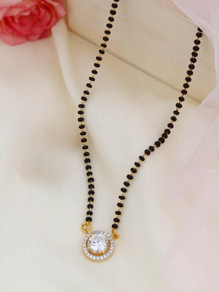 Traditional Stylish Gold Plated Mangalsutra For Women
