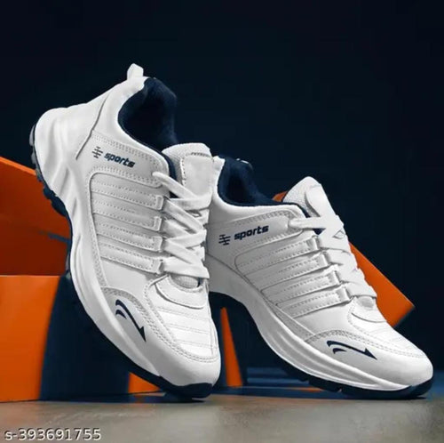 WHITE SPORTS SHOES FOR MEN