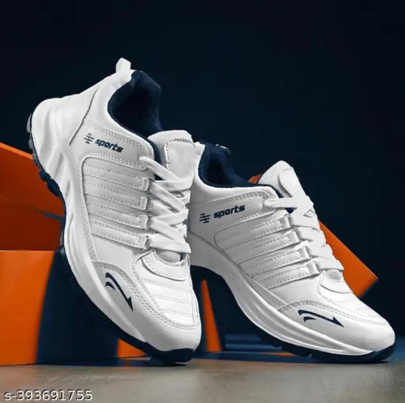 WHITE SPORTS SHOES FOR MEN