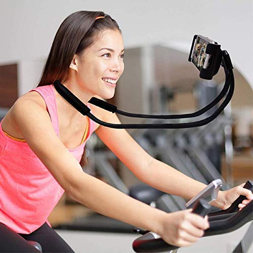 Lazy Neck Phone Holder, Neck Hanging Mobile Cell Phone Stand