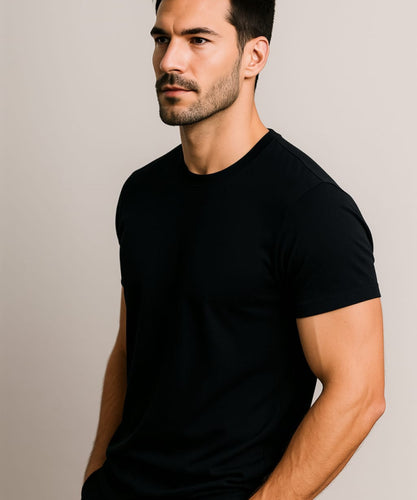 Men’s Stylish Printed Stretchable T-Shirt ( Pack Of 1 )