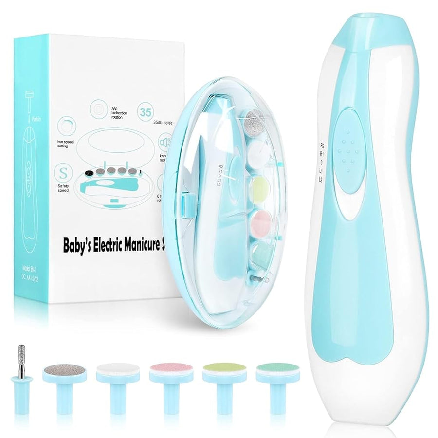 Baby Nail Clippers with Light Baby Nail File Grinder Set Safe Nail Trimmer Kit