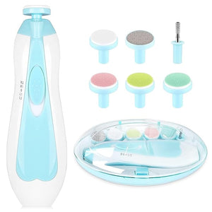 1. Baby Nail Trimmer Electric,Baby Nail Clippers, 6 in 1 Baby Nail File