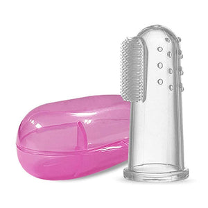 1. Baby Silicone Finger Toothbrush