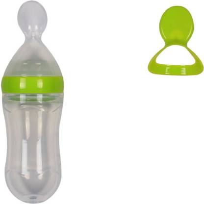 Baby Squeezy Food Grade Silicone Bottle Feeder for Baby Feeding