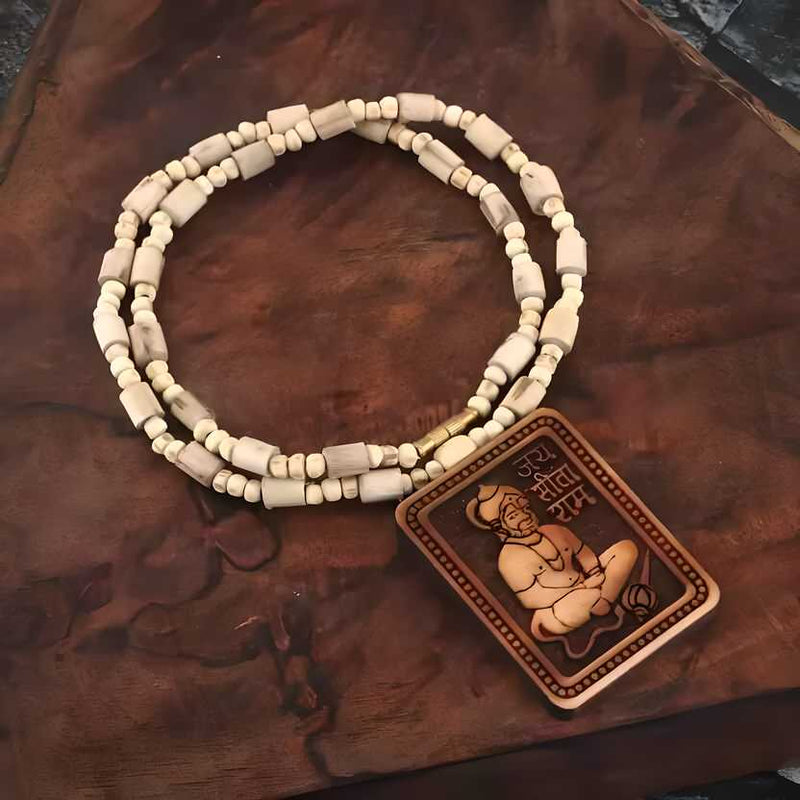 Bageshwar Dham Authentic Tulsi Mala (100% Original Tulsi beads)