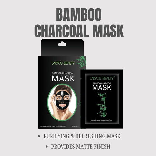 BAMBOO CHARCOAL MASK (20GM*10POUCH)