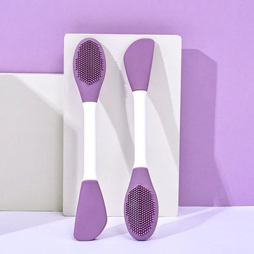 Beauty Silicone Face Mask Brush, Facial Mask Applicator, Makeup Removel Scrubber, Lips Face Cleansing Exfoliating Brush And Body Butter Applicat