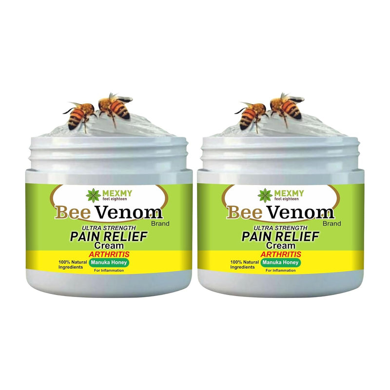 Bee Venom Joint & Bone Therapy Pain Relief Natural Cream ( Pack Of 2 )