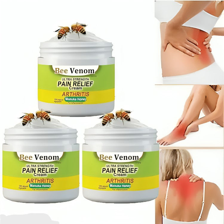 Bee Venom Joint and Bone, Pain Relief Therapy Cream ( Pack Of 3 )