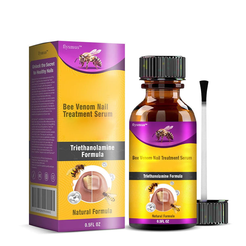 Bee Venom Nail Treatment Serum, Natural Ingrown Toenail and Nail Growth Repair ( Pack Of 2 )