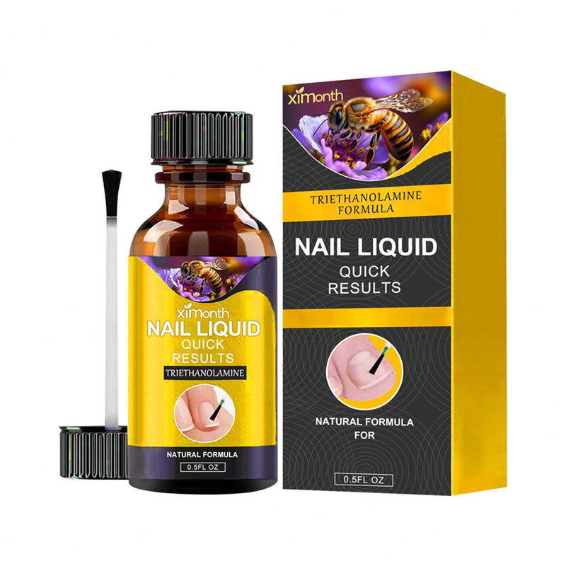 Bee Verom Nail Repair Anti Fungal Restores Discolored Damaged Toenail Treatment Liquid Herbal (Pack of 2)