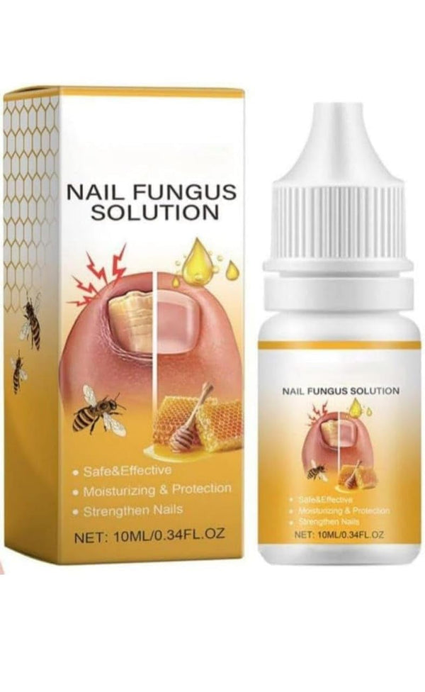 Bee Venom Nail Fungus Solution – Anti Fungal Nail Treatment for Healthy & Clear Nails (15ml, Pack of 1)