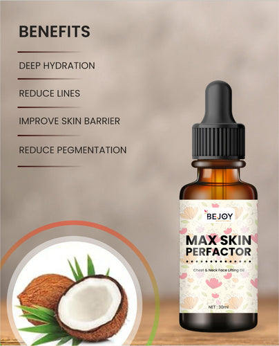 BEJOY MAX SKIN PERFACTOR Chest & Neck Face Lifting Oil ( Pack Of 2 )