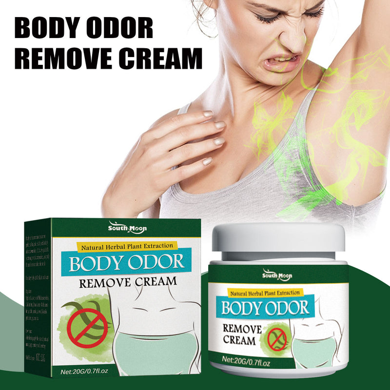 Body Odor Remove Cream with Natural Herbal Plant Extraction 20G good effect (Pack of 2)