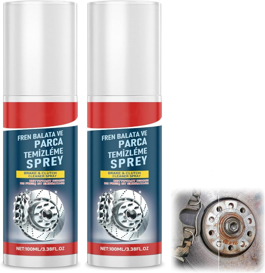 Brake Cleaner Spray Heavy Duty Car Brake Cleaner Reduces Brake Noises ( Pack Of 2 )