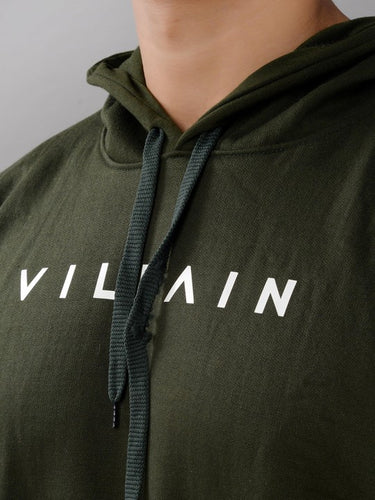 Brand Logo Printed Hooded Sweatshirt