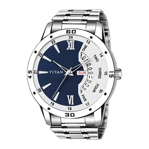 1. New Titan Stainless Steel Analog Watch 1