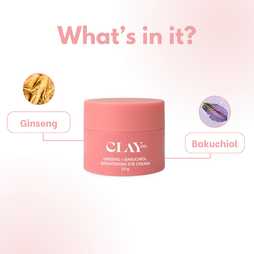 Clay Ginseng & Bakuchiol Brightening Eye Cream
