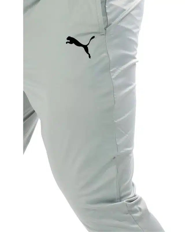 Polyester Track Pant for Men (Grey, 32)