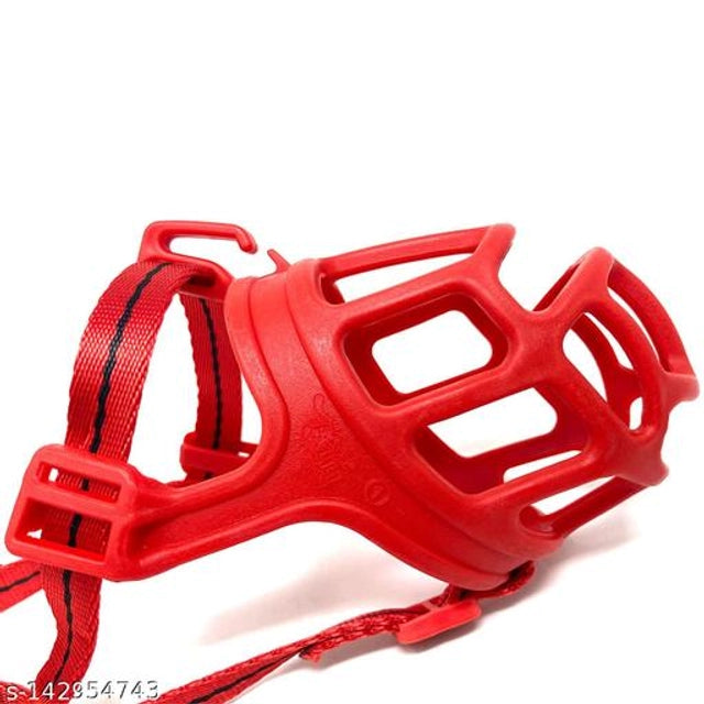 ABS Plastic Size 3 No. Muzzle for Dog (Multicolor)ABS Plastic Dog Muzzle Size 3 | Multicolor Safety Mouth Guard for Medium Dogs