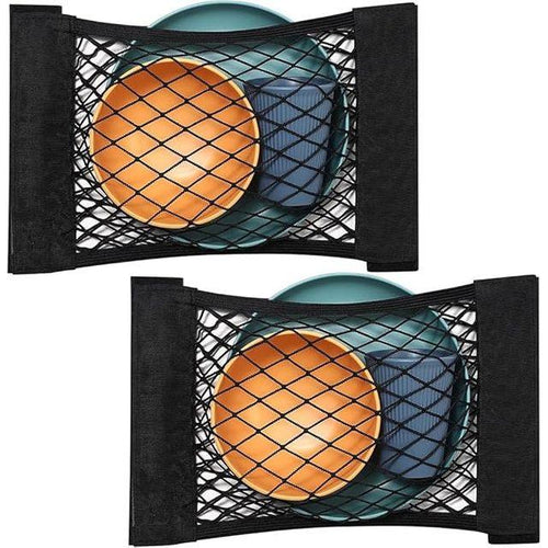 Self Adhesive Storage Net Organizer for Home – Strong Hold Wall Mesh for Kitchen, Bathroom & Bedroom Use