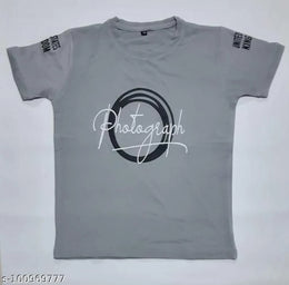 Cotton Blend Round Neck Printed T-Shirt for Boys (Grey, 7-8 Years)Shop the Cotton Blend Round Neck Printed T-Shirt for Boys in Grey, suitable for ages 7-8 years. Soft, breathable, and trendy t-shirt perfect for casual wear, school, and playtime.