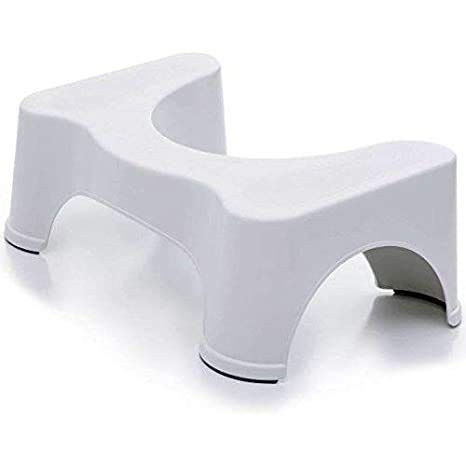 Squat Stool Potty Stool Toilet Squat Stool for Western Toilet.Toilet Squat Stool for Western Toilet – Ergonomic Potty Stool for Better Posture & Easy Bowel Movement