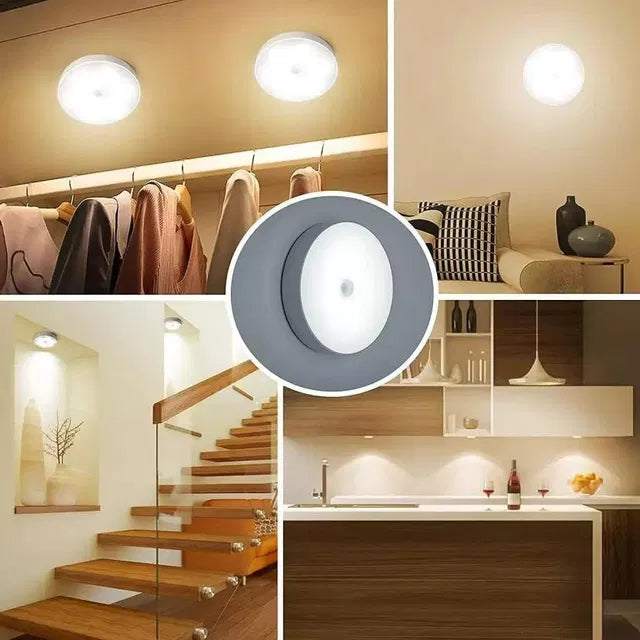 Motion Sensor Light for Home with USB Charging Wireless LED Night Light ( Pack of 2).