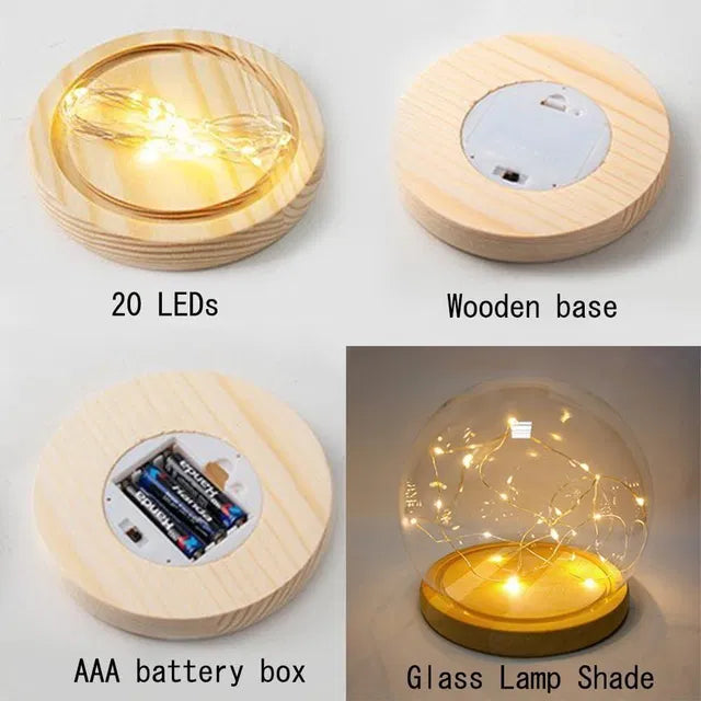 Round Tulip Light.Round Tulip LED Night Lamp – Soft Decorative Flower Light for Bedroom & Home Decor