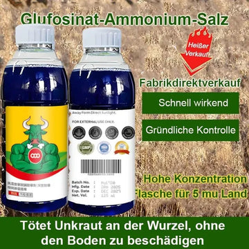 High-Concentration Glufosinate Herbicide All Crop (Pack of 2)High-Concentration Glufosinate Herbicide for All Crops (Pack of 2) | Fast-Acting Non-Selective Weed Killer for Farm & Garden