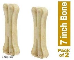 Rawhide Bone Treat for Pet (Pack of 2)