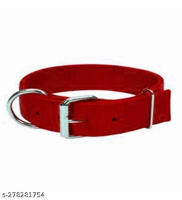 Neck Coller Belt for Pet (Multicolor, 1.5 inches)Neck Collar Belt for Pet Multicolor (1.5 Inches) | Strong & Adjustable Wide Pet Collar | Durable Dog and Cat Neck Belt