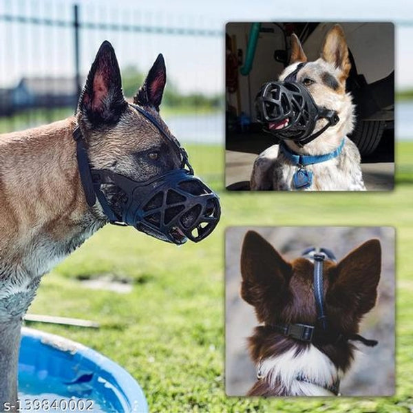 可調式尺寸 4 號犬用口套（多色） 